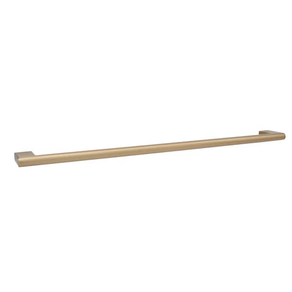 Vail 12 in. (305 mm) Center-to-Center Modern Champagne Bronze Bar Drawer Pull