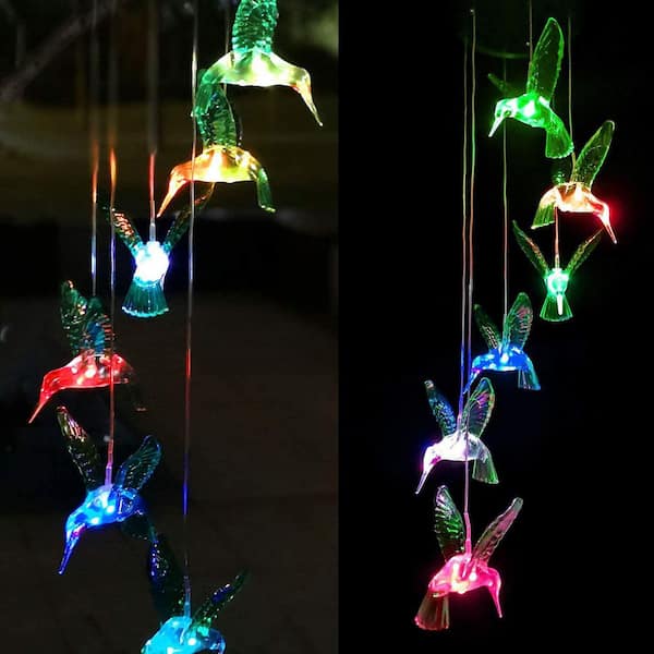 Hummingbird Wind Chimes, Gift for Women, Decoration for Outdoors – Exrisiry