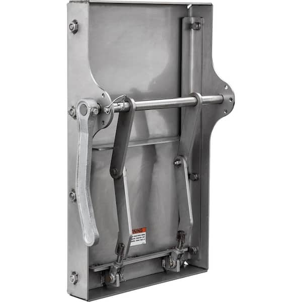 Buyers Products Inspection Door with Detent - 14.00 in. X 13.19 in. Door Opening-Stainless Steel