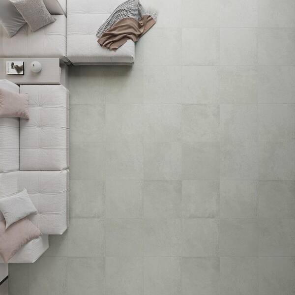 Giorbello Spanish Armonia Green 24 in. x 24 in. Micro Terrazzo