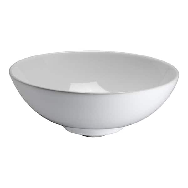 PRIVATE BRAND UNBRANDED Diana Vessel Sink in White