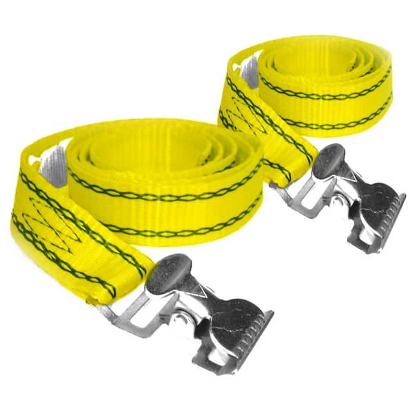 Cargo Boss 4 ft. x 1 in. 500 lbs. Ladder Strap (2 per Pack) 155420