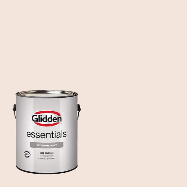Glidden Essentials 1 gal. PPG1192-1 Champagne Ice Semi-Gloss Interior Paint