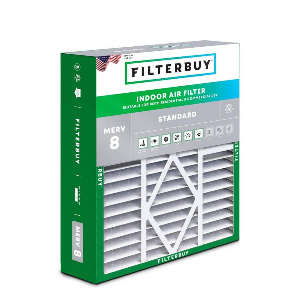 19 in. x 20 in. x 5 in. MERV 8 (FPR 5) Dust Defense Pleated HVAC AC Furnace Air Filters for Carrier and More (1-Pack) price history on PriceWatchPro