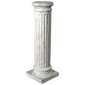 37 in. H Classical Greek Fluted Medium Plinth