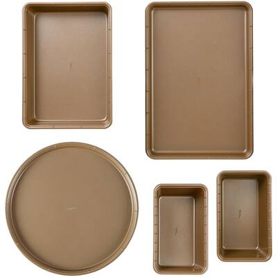 Ceramic-Coated 5-Piece Non-Stick Bakeware Set