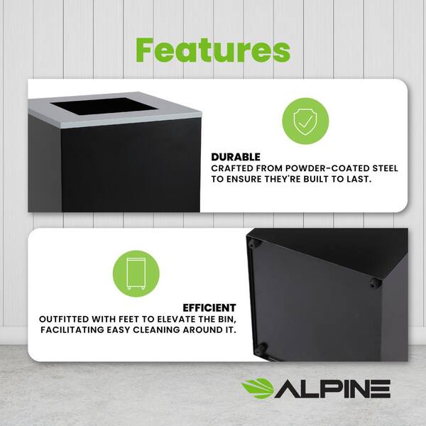 https://images.thdstatic.com/productImages/fb538f1d-67a3-49a8-8c26-8f452308ce2a/svn/alpine-industries-recycling-bins-4450-blk-kit17-e1_600.jpg