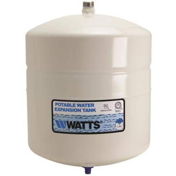 Watts 4.5 Gal. Lead Free Potable Water Expansion Tank, Model #Plt-12, Stainless Steel Nipple