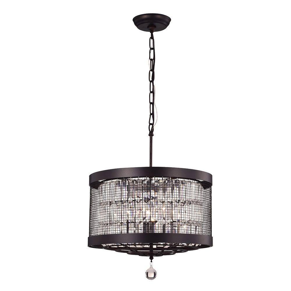 ALOA DECOR 14 in. 3-Light Statement Tiered Capiz Shells Chandelier in Matte  Black for Kitchen Island 7001D30MB - The Home Depot