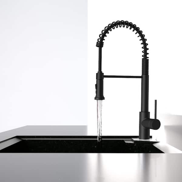 Glacier Bay FP4AF263CP Single-handle Spring Pull-down Sprayer Kitchen Faucet for sale online 