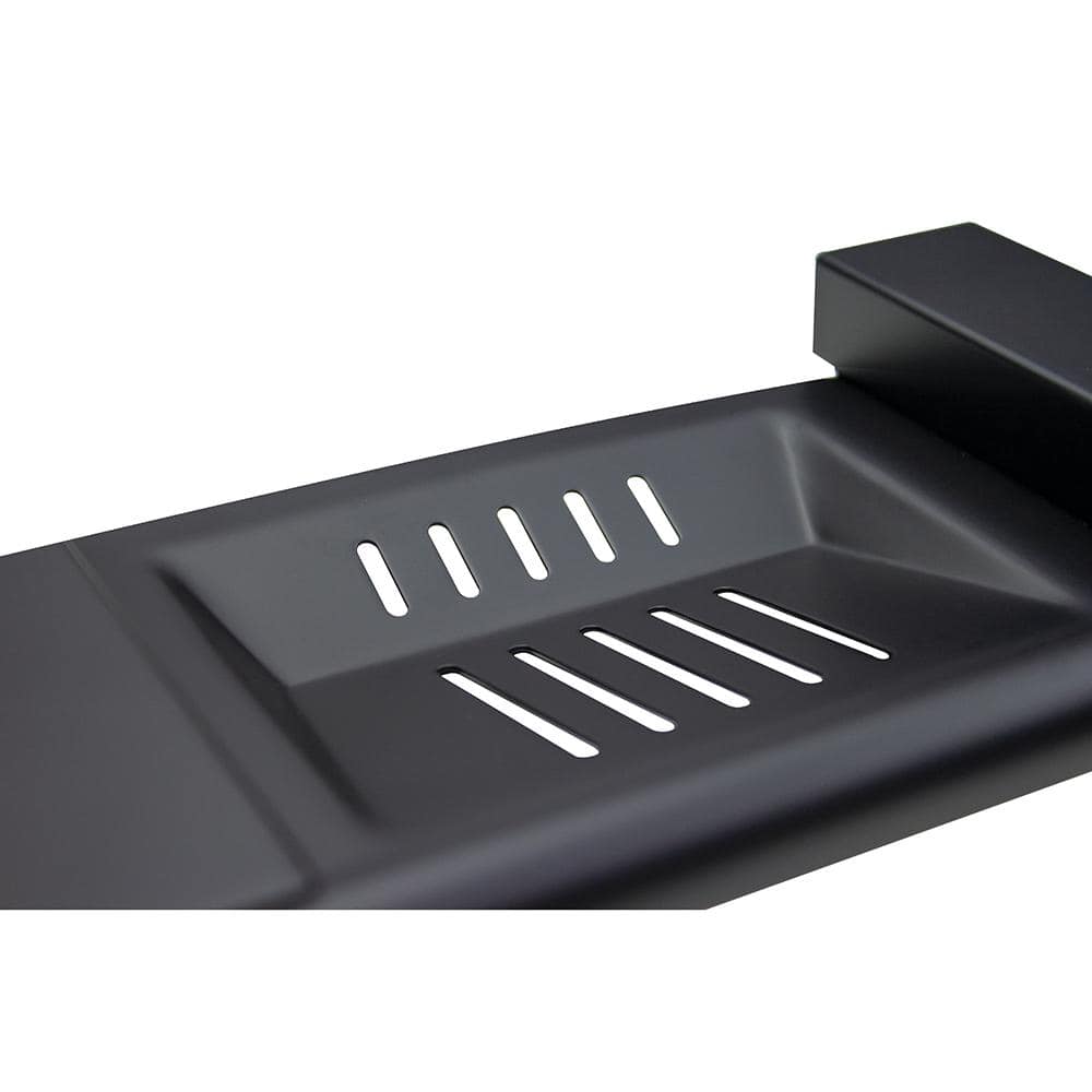 Black Stainless Steel Wall Mounted Soap Dish Holder