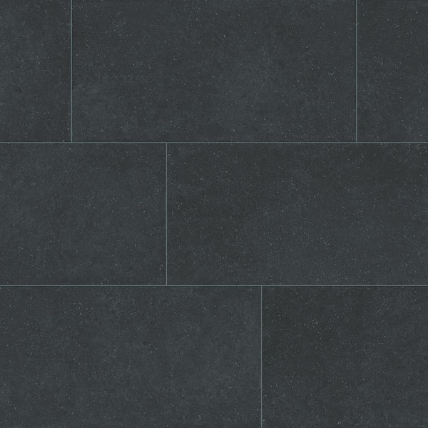 Daltile Outlander Onyx 24 in. x 48 in. Matte Porcelain Terrazzo Look Floor and Wall Tile (15.26 sq. ft. /case)
