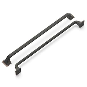 Forge 12 in. (305 mm) Vintage Bronze Cabinet Pull (5-Pack)