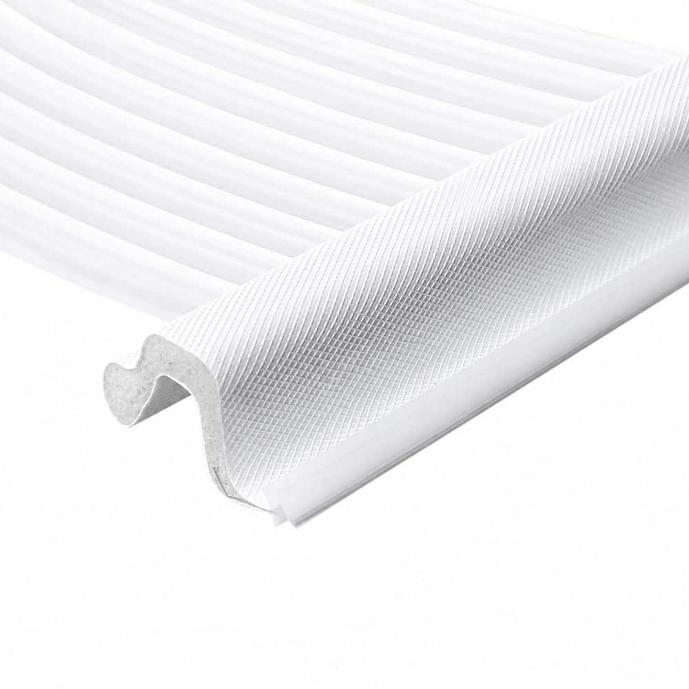 1.2 in. x 312 in. White Door Frame Weatherstrip Roll Soundproof Insulation Thick V-Shaped Exterior Door Seal Strip price history on PriceWatchPro