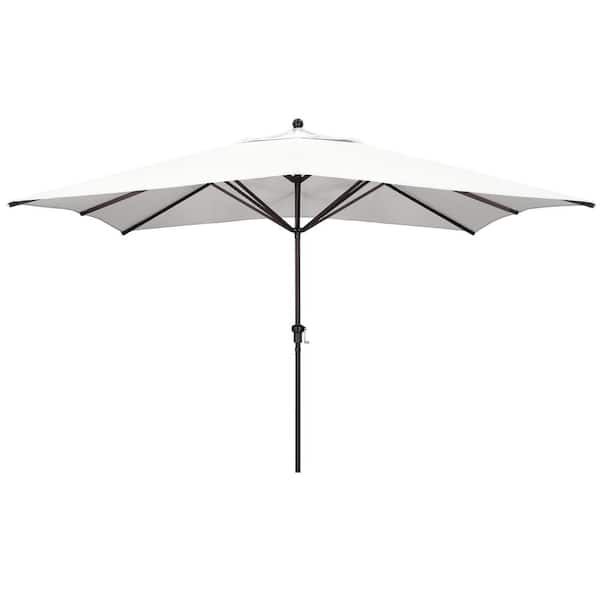 California Umbrella 11 ft. Bronze Aluminum Patio Market Umbrella with ...