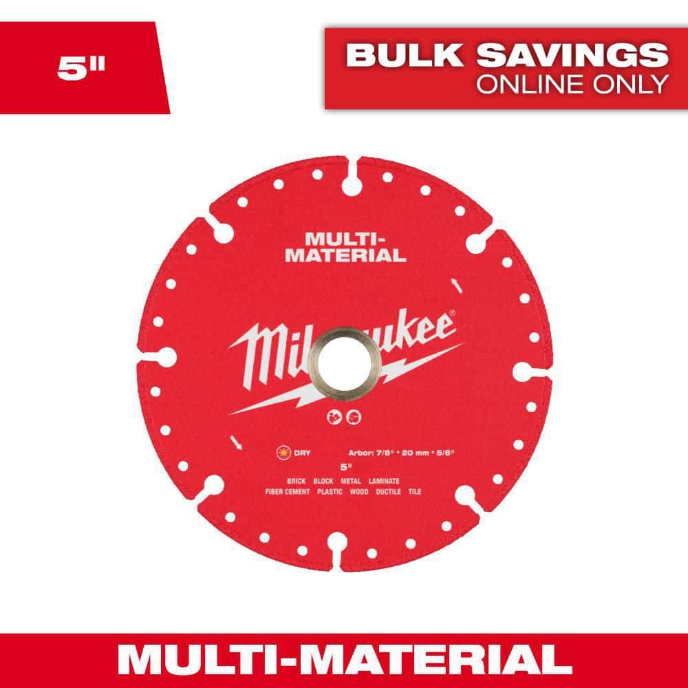 5 in. Multi-Material Diamond Blade price history on PriceWatchPro