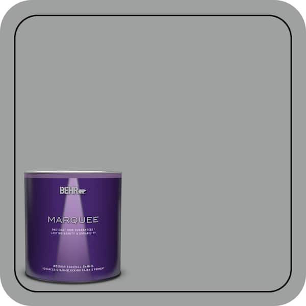 BEHR MARQUEE 1 qt. #N460-4 Cosmic Quest One-Coat Hide Eggshell Enamel Interior Paint & Primer