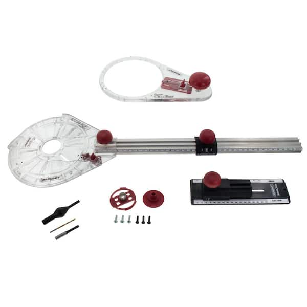 CircleGuideKit Router Jig for Routing Small and Large Circles