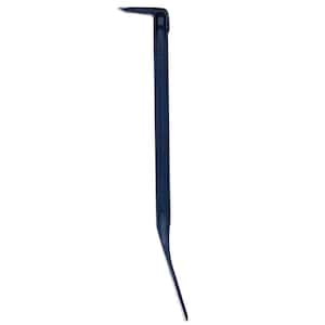 Wrecking Bar 45 in Long Handle Double Cats Paw Solid Steel Rocker Non-Slip Grip 