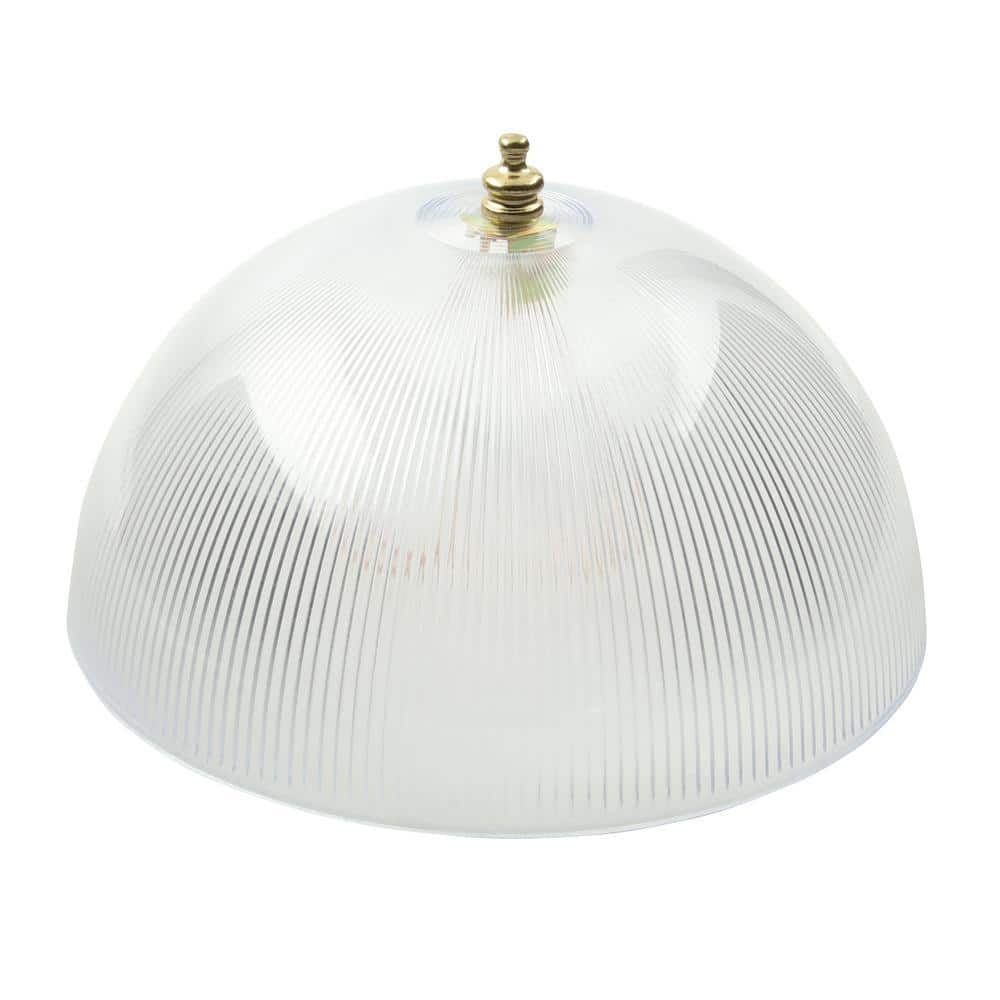 Clear Acrylic Dome Clip-On Lamp Shade