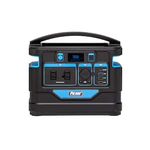 500-Watt Power Station with Push Button Start Battery Portable Generator for Outdoors