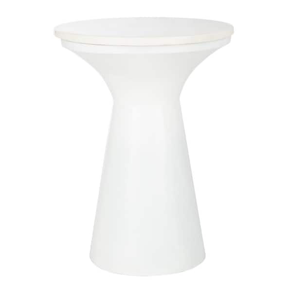 SAFAVIEH Mila White End Table