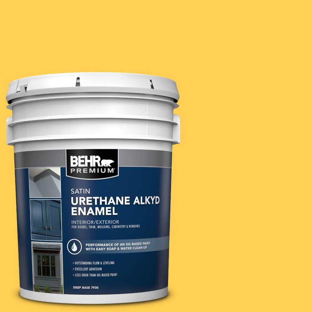 5 gal. #T16-05 Canary Diamond Urethane Alkyd Satin Enamel Interior/Exterior Paint price history on PriceWatchPro