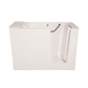 Studio Lifestyle 4.3 ft. Walk-In Air Bath Tub with Left Hand Drain in White