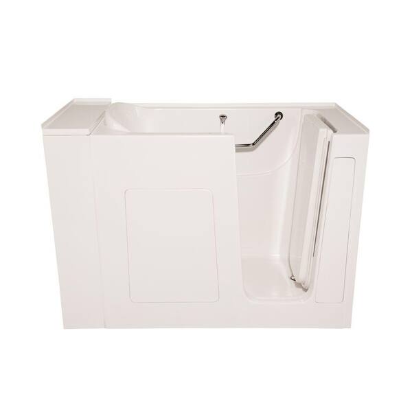 Hydro Systems Lifestyle 4.3 ft. Reversible Drain Walk-In Air Bath Tub in White