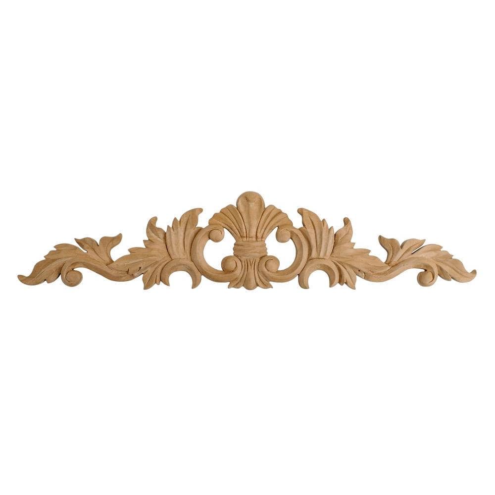 American Pro Decor 5-1/4 in. x 24 in. x 5/8 in. Unfinished Large Hand ...