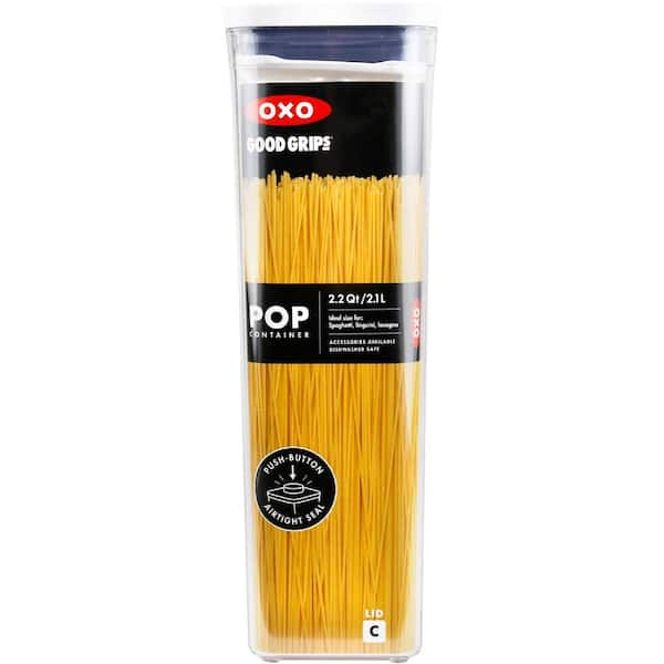 OXO Good Grips 2.1 Qt POP Container – Airtight Food Storage – for Spaghetti  and More