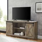 Details about   Weston 47 In With Storage Doors Natural Wood Tv Stand Fits Tvs Up To 50 In 