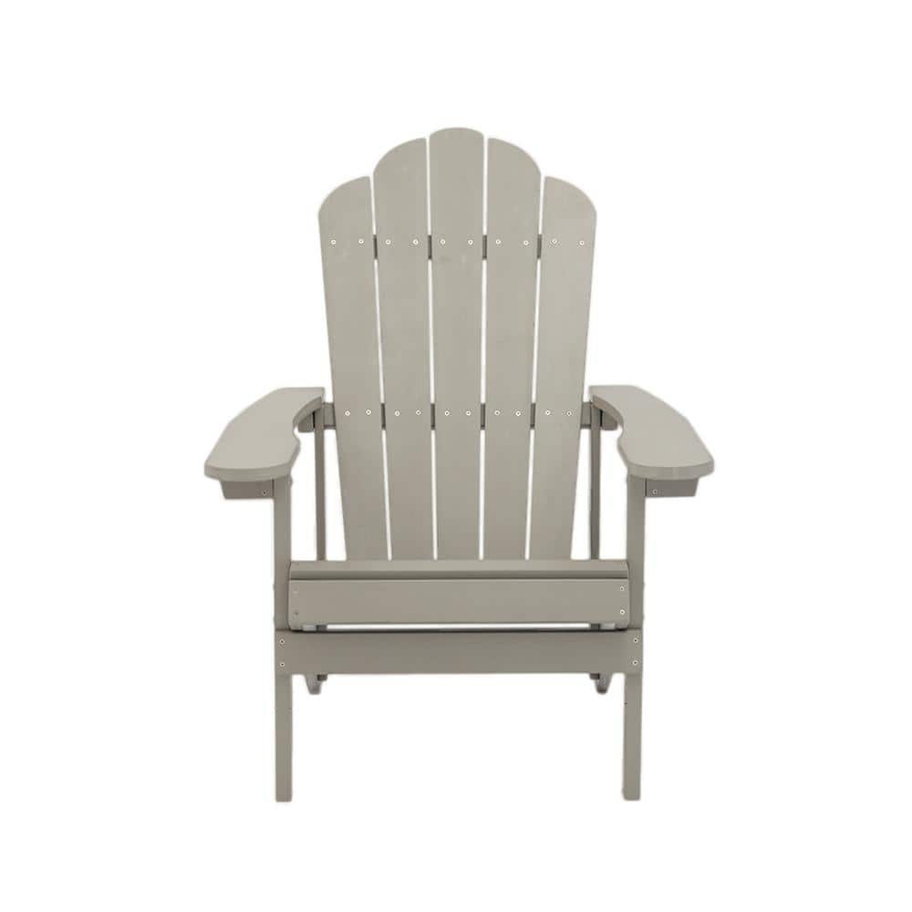 Light Gray Reclining Plastic Adirondack Chair WYBZJKF17 The Home Depot   Plastic Adirondack Chairs Wybzjkf17 64 1000 