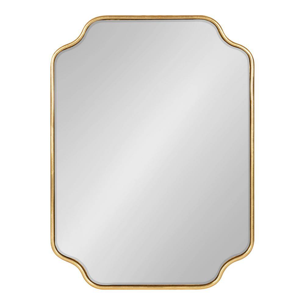Plumley Traditional Full-Length Gold Wood Framed Mirror