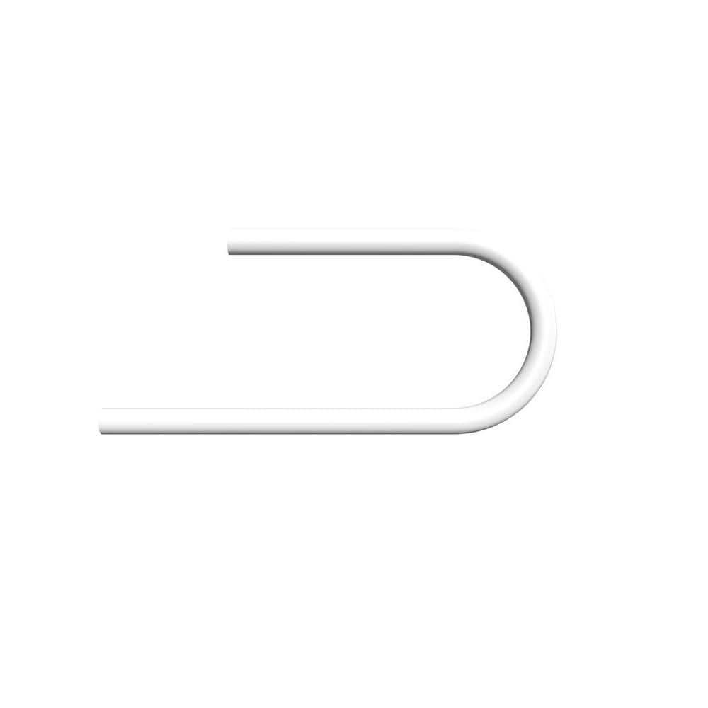 P Loop Railing Pegatha White Fine Textured Aluminum P-Loop Return Rail H-40000502 ...