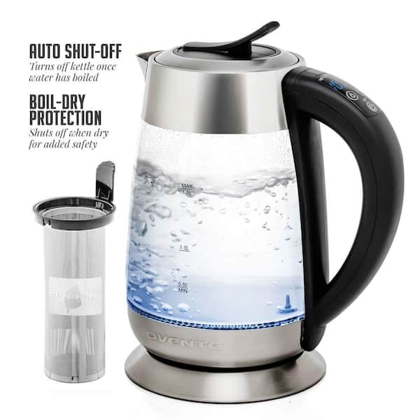 Razorri Electric Tea Maker 1.7L with Automatic Infuser, Stainless