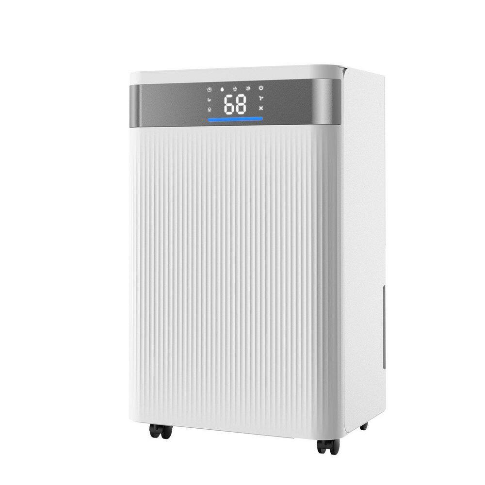 21 pt. 1260 sq. ft. Dehumidifier in. White with 3 Color Lights, LED Display, Quiet Dehumidifier price history on PriceWatchPro