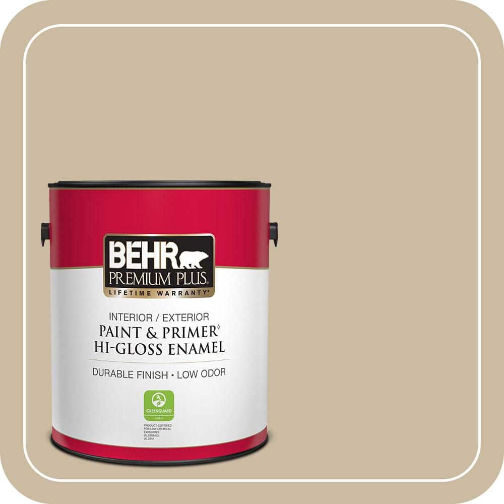 1 gal. #MQ2-26 Windsor Tan Hi-Gloss Enamel Interior/Exterior Paint & Primer price history on PriceWatchPro