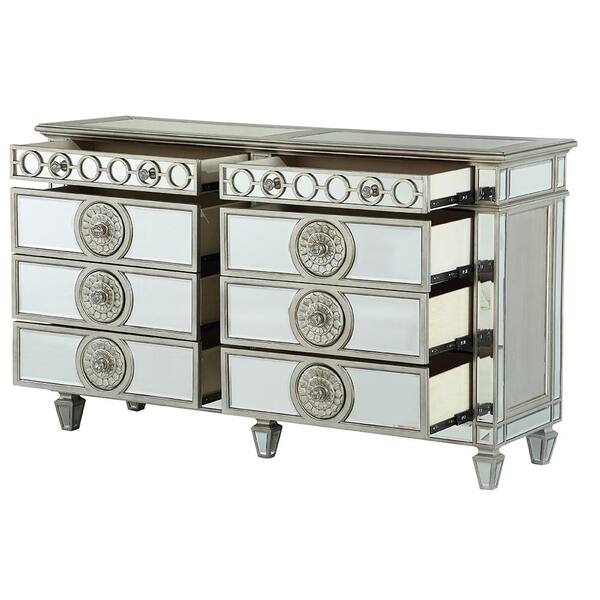 8 drawer mirrored dresser discount