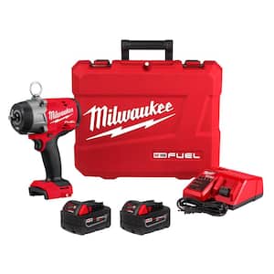 M18 FUEL18-Volt Lithium-Ion Brushless Cordless High Torque 1/2 in. Impact Wrench with Pin Detent Kit