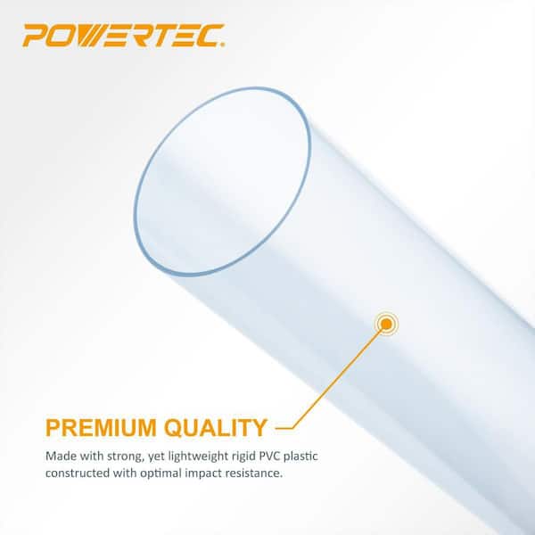 Tube PVC - TRANSPARENT [8 x 6 x 1000 mm]