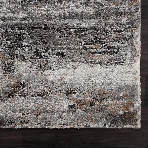 Portsmouth Passion Gray 7 ft. 10 in. x 10 ft. 6 in. Oversize Area Rug