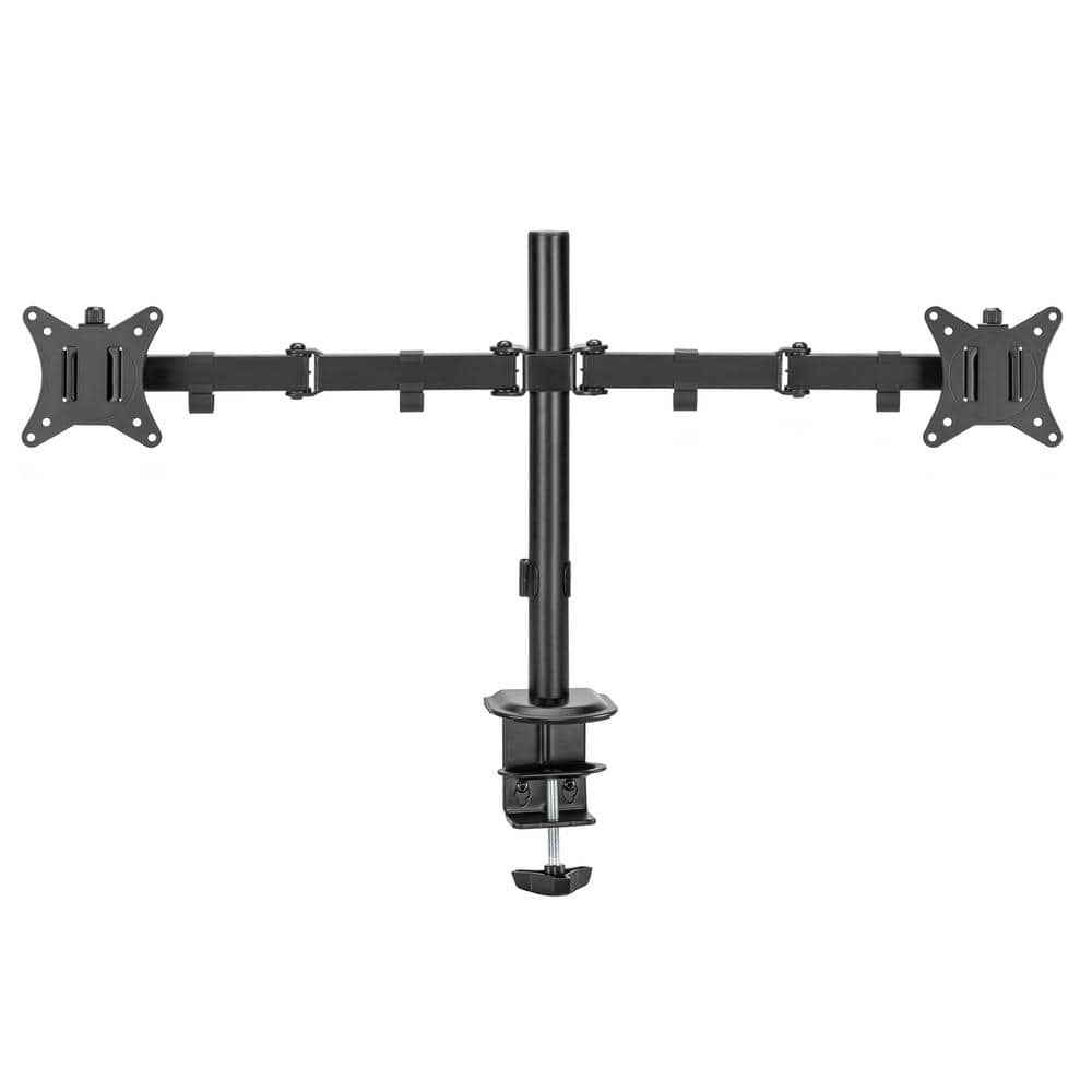 Dual Articulating Full Motion Desk Mount for 17 in. to 32 in. Monitor Scree