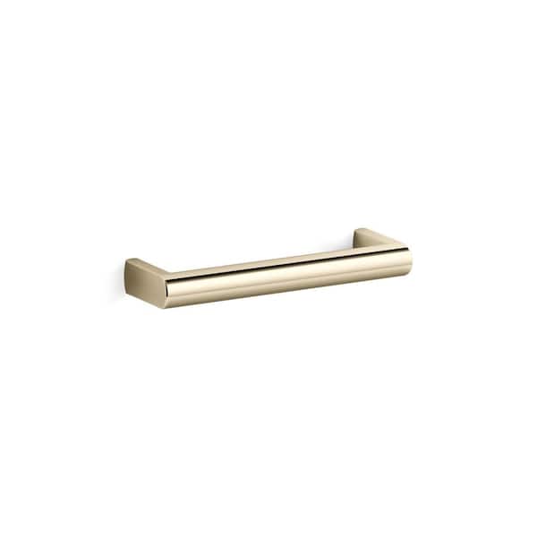 KOHLER Components 5 in. Modern Cabinet Pull in Vibrant French Gold