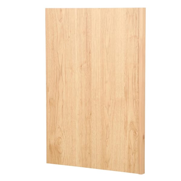 Hampton Bay Hampton 1.5 in. W x 34.5 in. H x 24 in. D Dishwasher End Panel in Natural Hickory