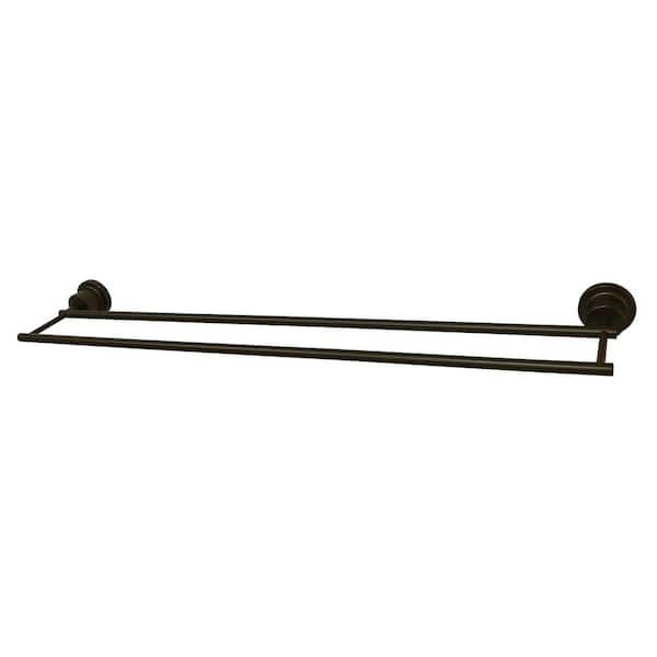 Kingston Brass Concord 30 in. Wall Mount Dual Towel Bar in Oil Rubbed Bronze