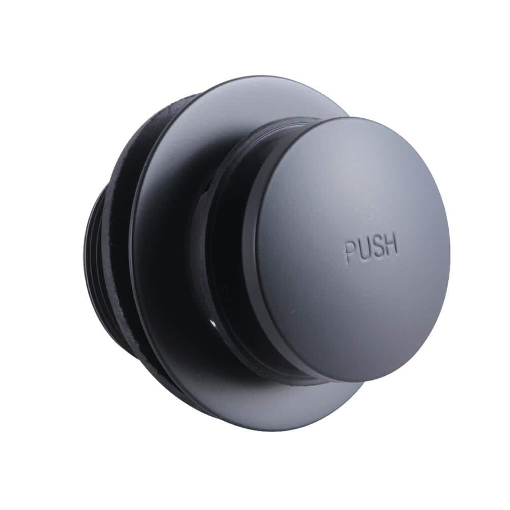 Toe Tip Bathtub Stopper, Matte Black price history on PriceWatchPro