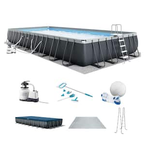 Ultra XTR 32 ft. x 16 ft. Rectangular 52 in. Deep Above Ground Pool Set