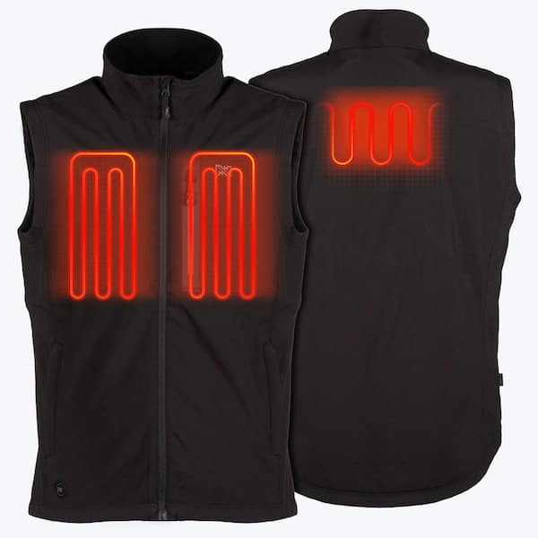 Men's LG Alpine 3.0 Heated Vest 7. 4V Black