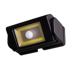 Integrated LED Black Motion-Sensing Compact Standard Light